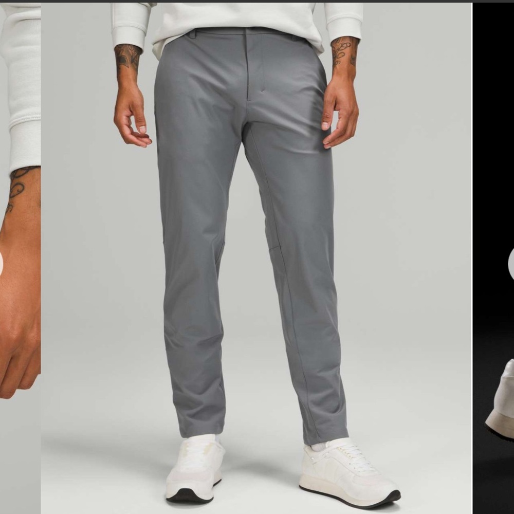 Lululemon Commission Pant Classic 32" *Warpstreme
Asphalt Grey 32 pants